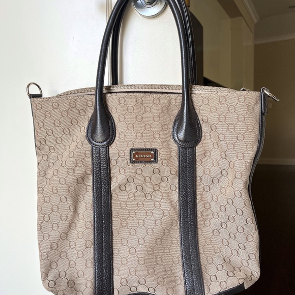 Oroton | Bags | Oroton Jacquard Leather 